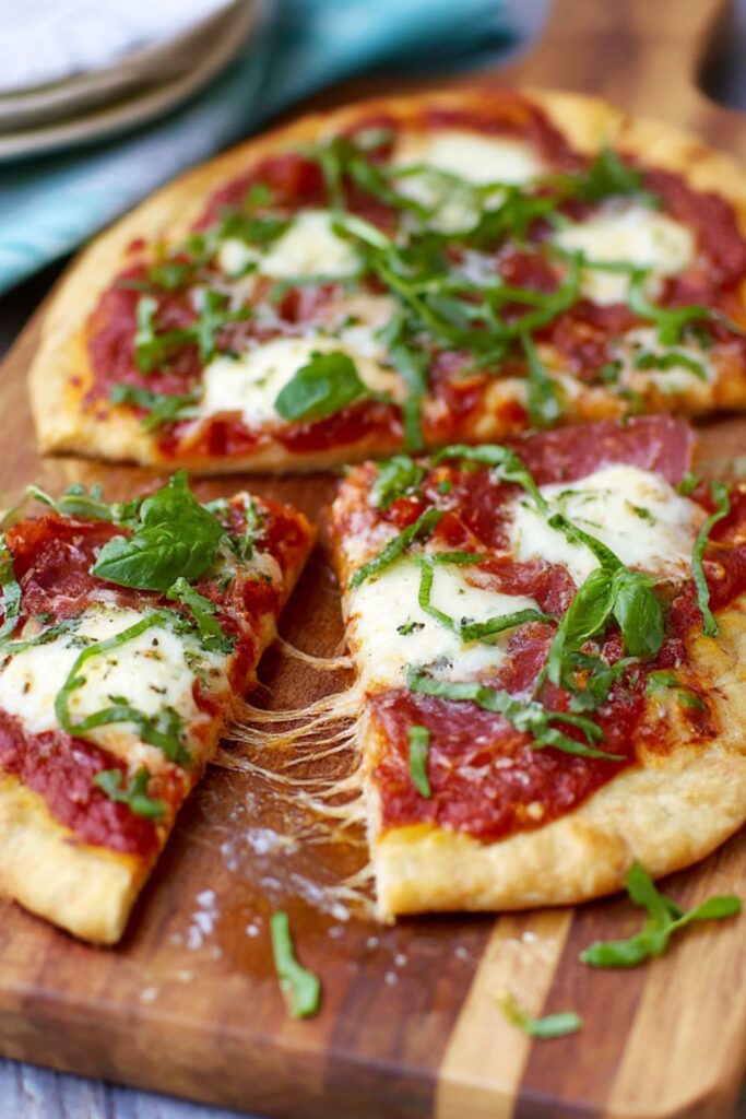 Quick grilled pizza Recipe