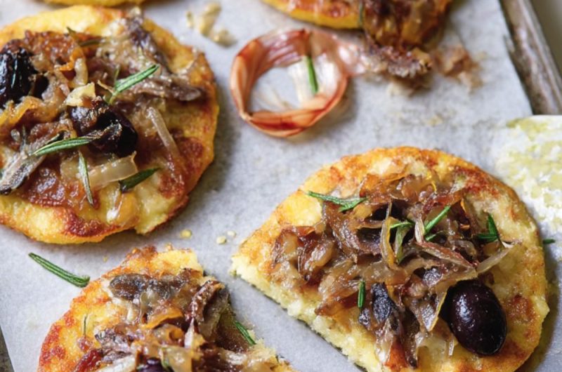 Socca with Caramelised Onions Recipe