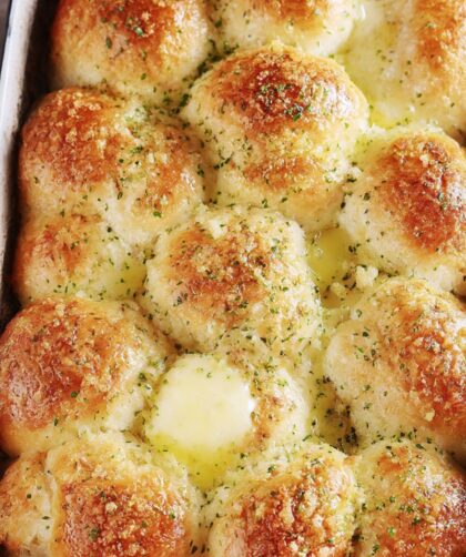 Tear ‘n’ share garlic bread Recipe