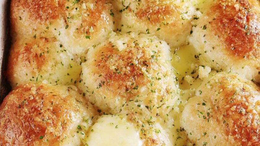 Tear ‘n’ share garlic bread Recipe