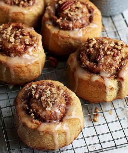 Wholewheat Maple Cinnamon Buns Recipe