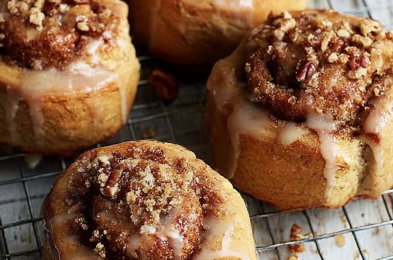 Wholewheat Maple Cinnamon Buns Recipe