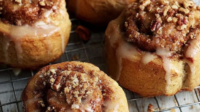Wholewheat Maple Cinnamon Buns Recipe