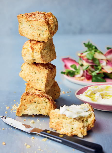 Cheddar Cheese & Chive Scones